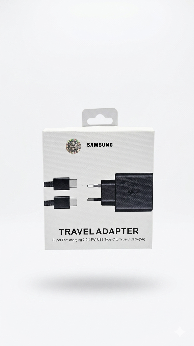 Cargador Samsung 45W Super Fast Charging con Cable USB-C