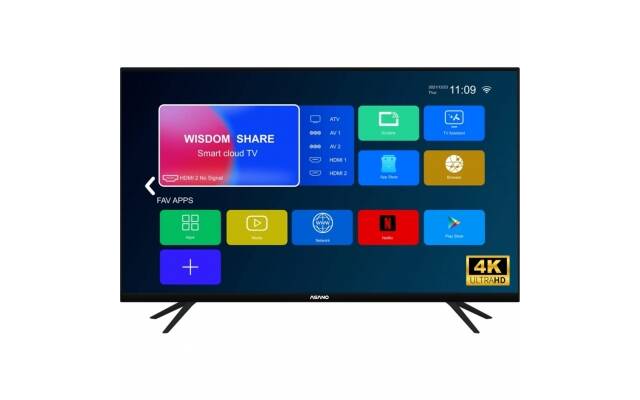 Smart TV Asano 55" 4K Ultra HD Sin Bordes