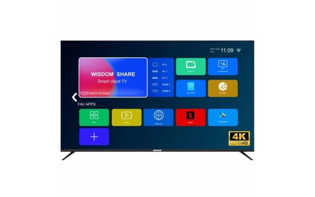 Smart TV Asano 65" 4K Ultra HD Ultra Fina Sin Bordes